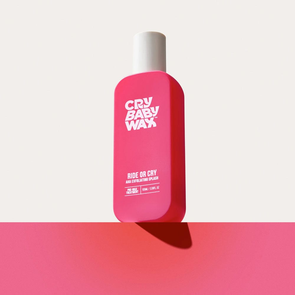 crybaby wax exfoliating splash